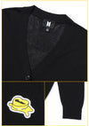 BTS Official Butter Merch - Cardigan (Black) - Kpop Omo