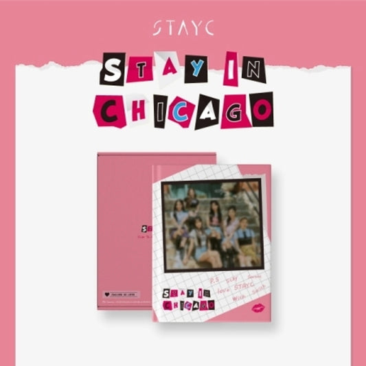 STAYC 1st Photobook - Stay in Chicago - Kpop Omo