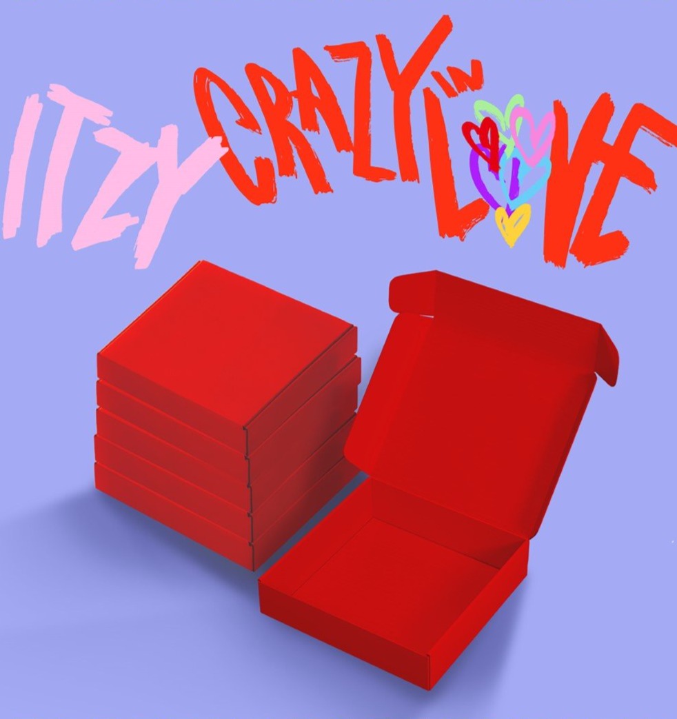 ITZY - The 1st Album [CRAZY IN LOVE] - Kpop Omo