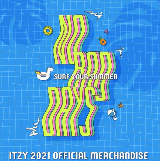 ITZY NO BAD DAYS July Monthly Kit "Surf Your Summer" - Official Limited Edition - Kpop Omo