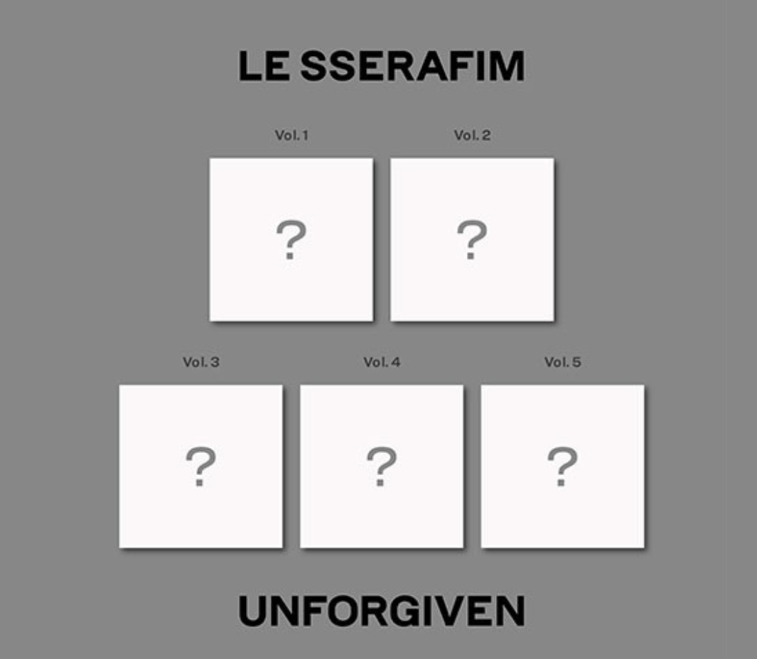 LE SSERAFIM 1st Studio Album - UNFORGIVEN (Compact Version) – Kpop Omo