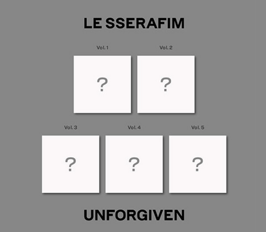 LE SSERAFIM 1. Studioalbum – UNFORGIVEN (Kompaktversion) 