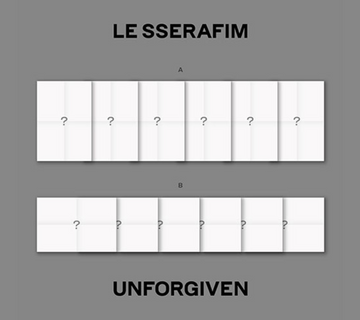LE SSERAFIM 1st Studio Album - UNFORGIVEN (Weverse Albums Ver)