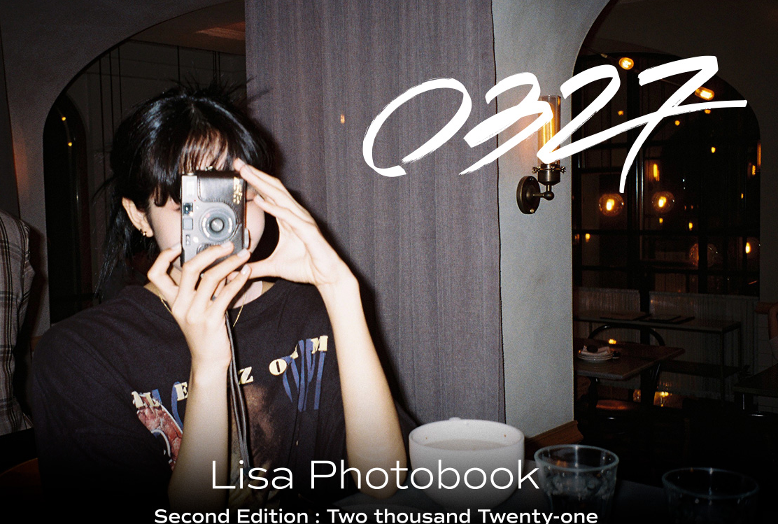 Official Blackpink Lisa Photobook [0327] VOL.2 -Second Edition 