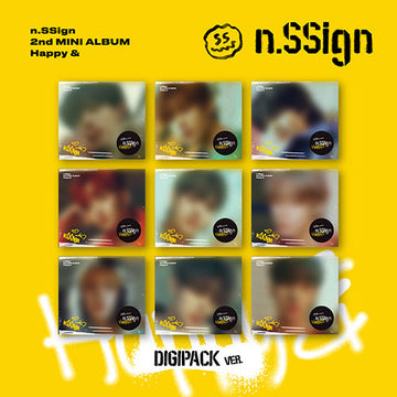 N.Ssign 2nd Mini Album  - Happy & (Digipack Ver.)