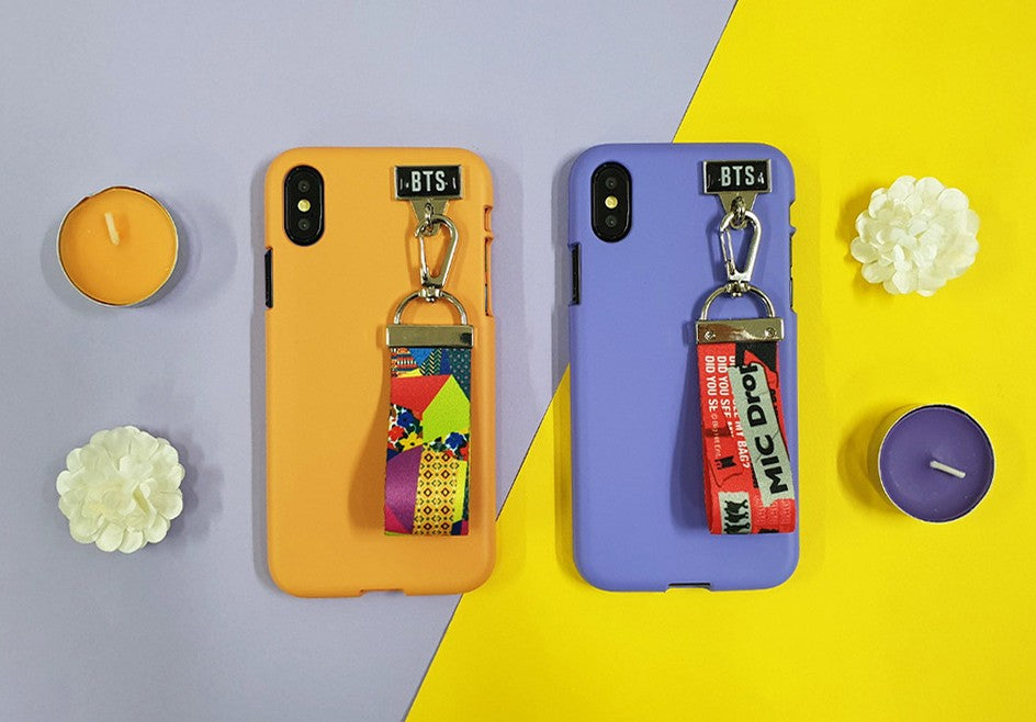 Official BTS Character - Phone Finger Strap - Kpop Omo