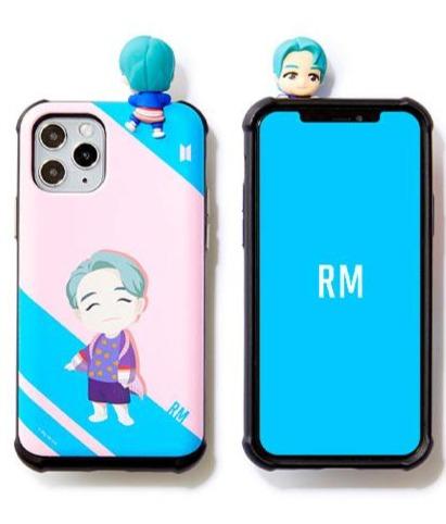 Official BTS Character Figure Slide Card Case (Edge Ver) - Kpop Omo