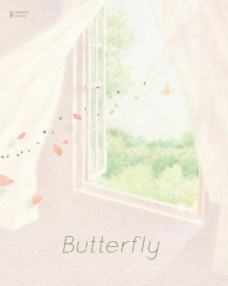 Official BTS GRAPHIC LYRICS Vol. 5 Butterfly (44p) - Kpop Omo