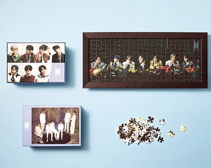 Official BTS Map of the Soul 7 Jigsaw Puzzle (Set of 4) - Kpop Omo