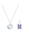 Official BTS x STONEHENgE Jewerly - Birth Charm Set - Kpop Omo