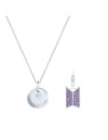 Official BTS x STONEHENgE Jewerly - Birth Charm Set - Kpop Omo