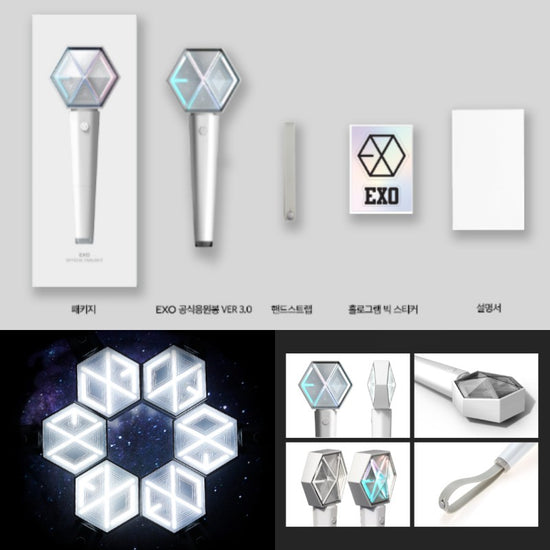 Official Exo Lightstick Ver 3.0 - Kpop Omo