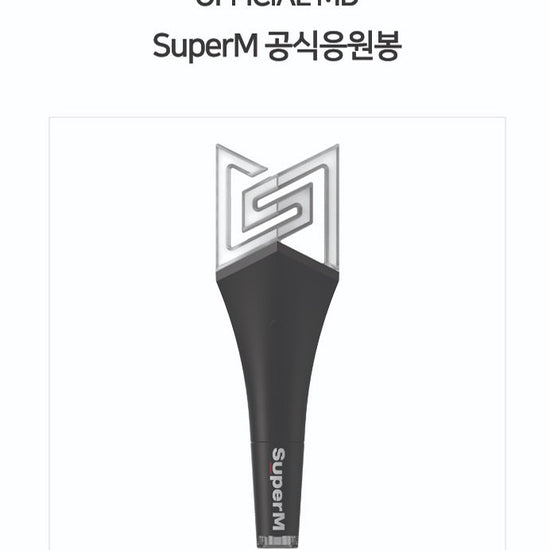 Official Super M Lightstick - Kpop Omo