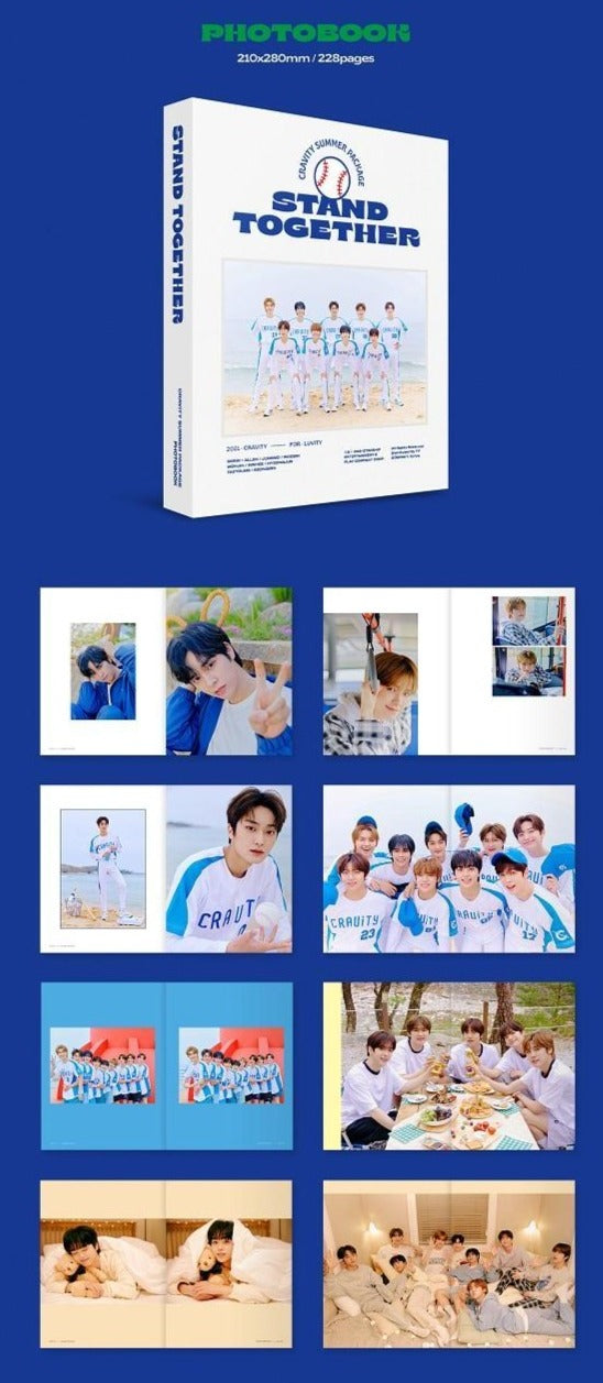 CRAVITY Official 2021 Summer Package [Stand Together] - Kpop Omo