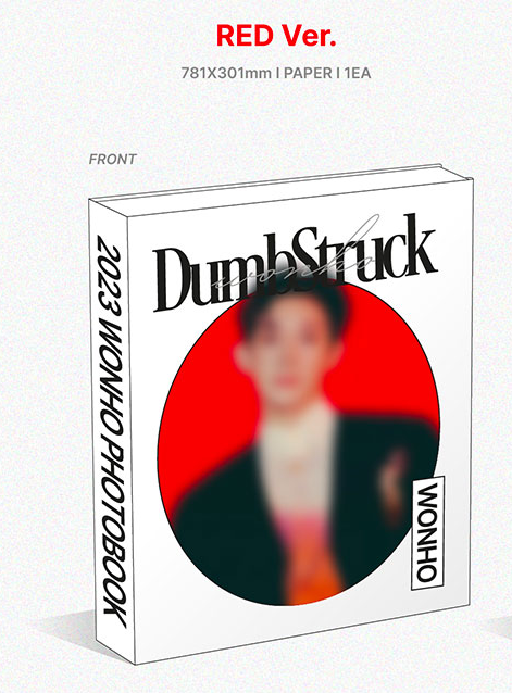 WONHO 2023 Photobook - DUMBSTRUCK