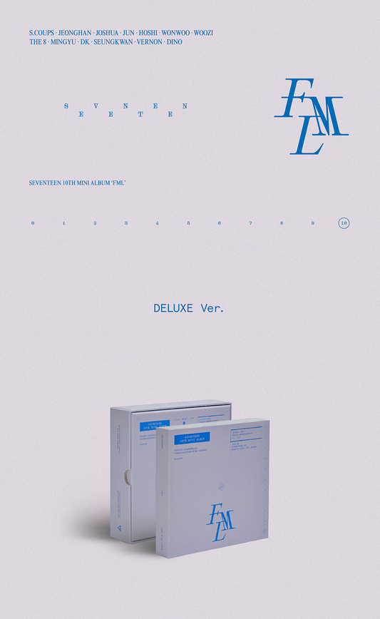 SEVENTEEN 10th Mini Album - FML (Deluxe Ver)