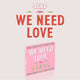 STAYC 3rd Mini Album - WE NEED LOVE CD [Digipack Ver] - Kpop Omo