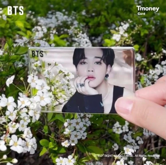 BTS x Official T-Money Mirror Card - 2021 Limited Edition version - Kpop Omo