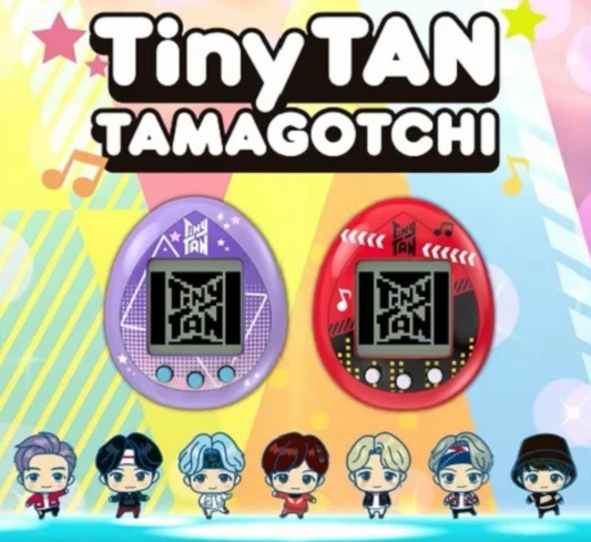 BTS x TinyTAN Tamagotchi (Purple/Red Ver) - Kpop Omo