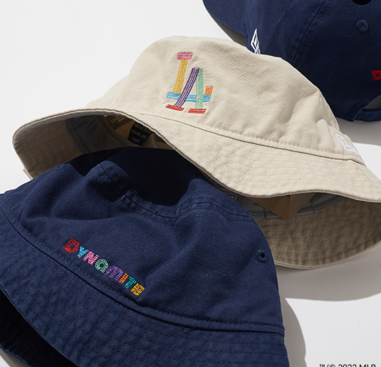 NEW ERA x BTS] DYNAMITE LA Dodgers Bucket Hat