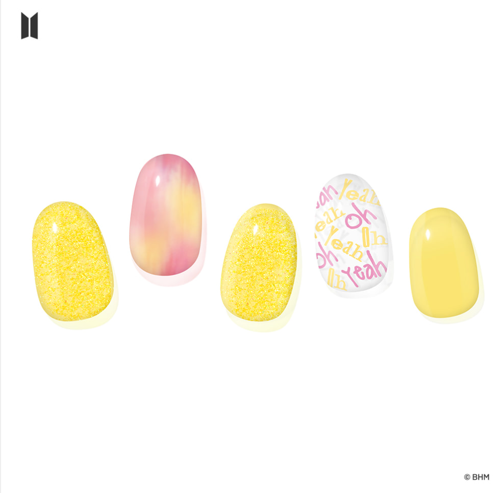 BTS x Jellymix Collab: Boy With Luv Gel Nail Collection - Kpop Omo