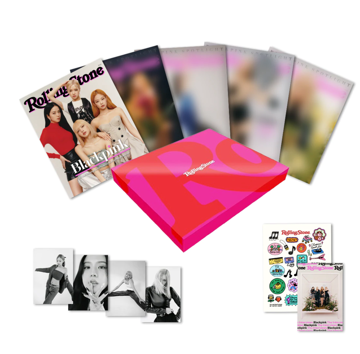 BLACKPINK - Rolling Stone Collector's Edition Box Set - Kpop Omo