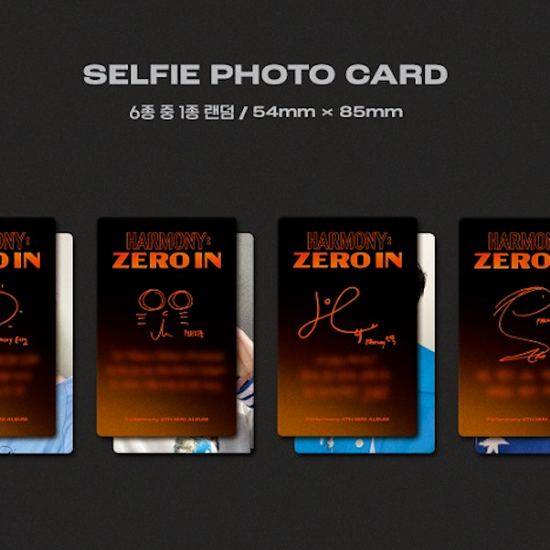 P1Harmony 4TH MINI ALBUM - HARMONY : ZERO IN - Kpop Omo