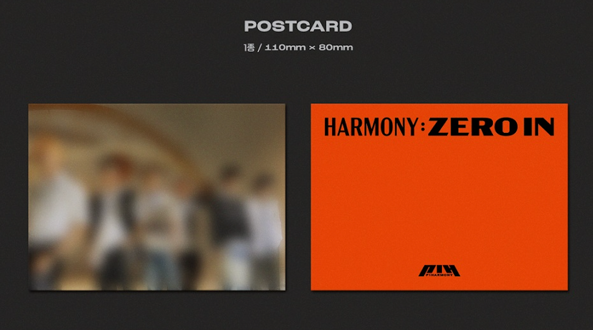 P1Harmony 4TH MINI ALBUM - HARMONY : ZERO IN - Kpop Omo