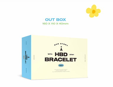ATEEZ [Our Story] Hbd Bracelet â€“ San – Kpop Omo