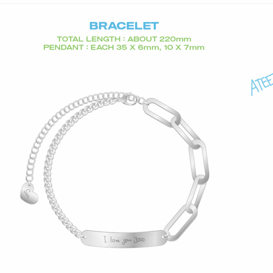 ATEEZ [OUR STORY] HBD BRACELET – SAN - Kpop Omo