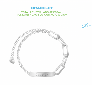 ATEEZ [Our Story] Hbd Bracelet â€“ San – Kpop Omo