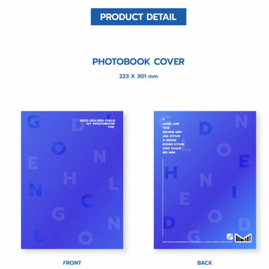 GOLDEN CHILD 2022 1ST PHOTOBOOK [THE] - Kpop Omo