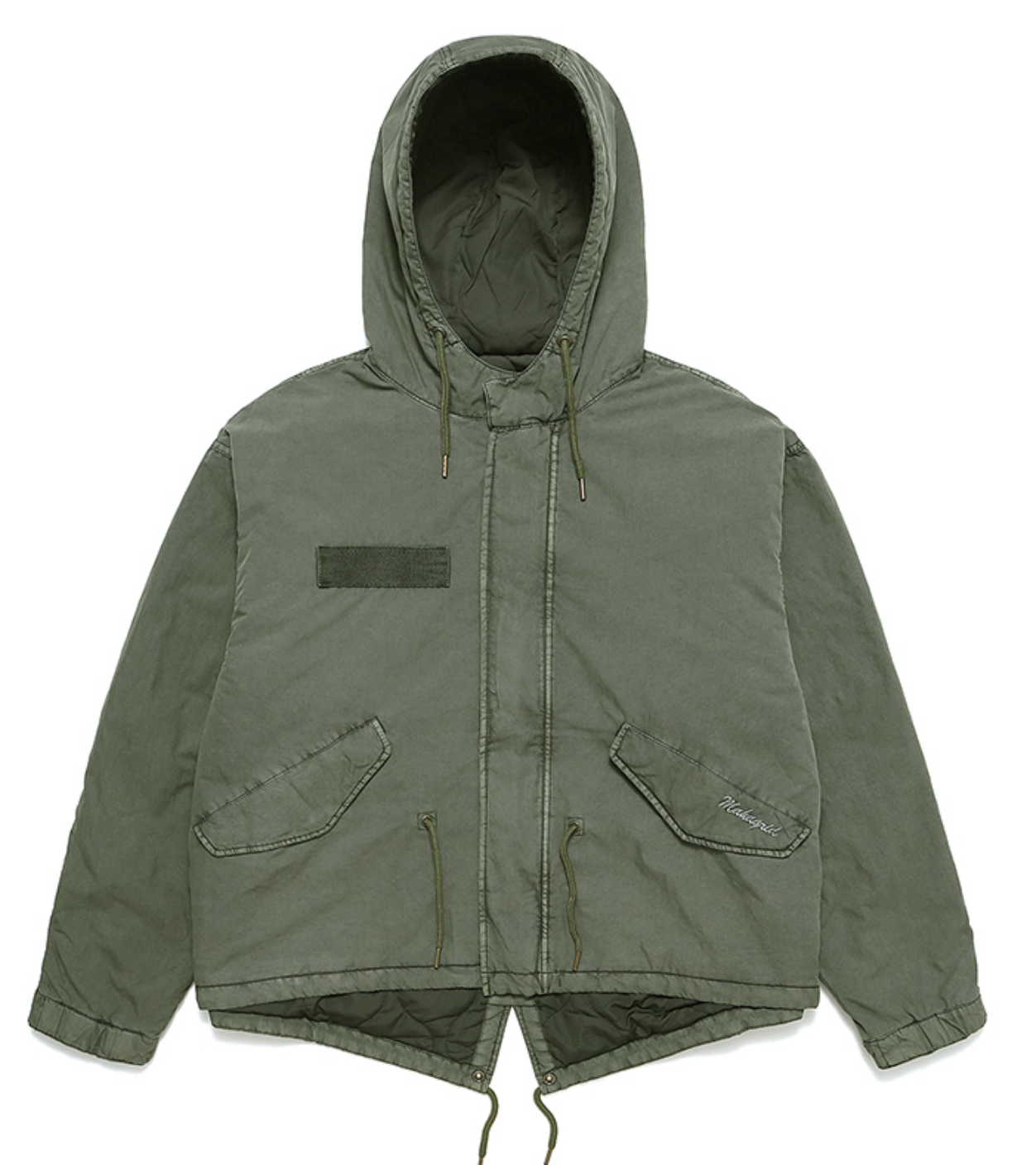 Olive Green Hooded Jacket | Jay - Enhypen M