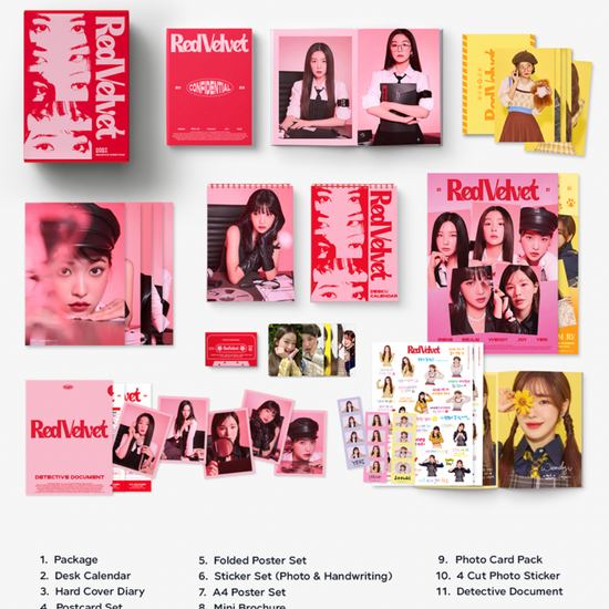 Red Velvet 2023 Season's Greetings - Kpop Omo