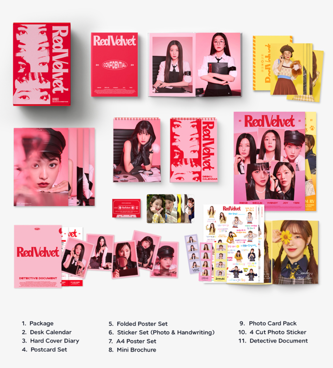 Red Velvet 2023 Season's Greetings - Kpop Omo