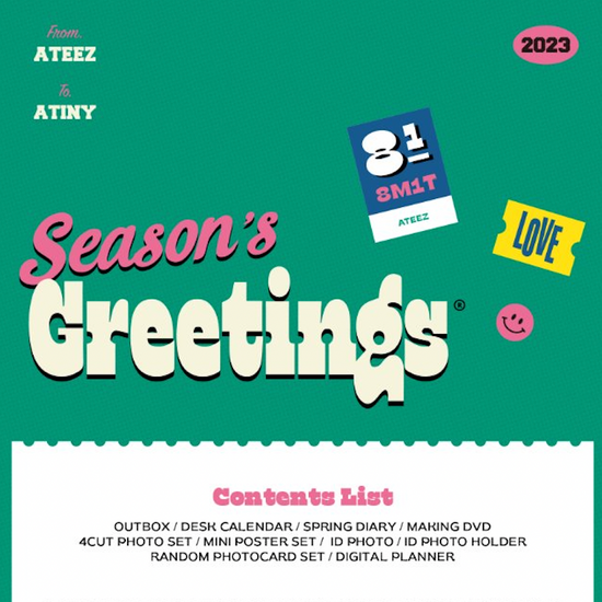 ATEEZ 2023 Season's Greetings - Kpop Omo