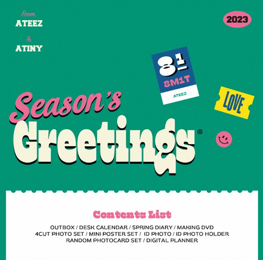 ATEEZ 2023 Season's Greetings - Kpop Omo