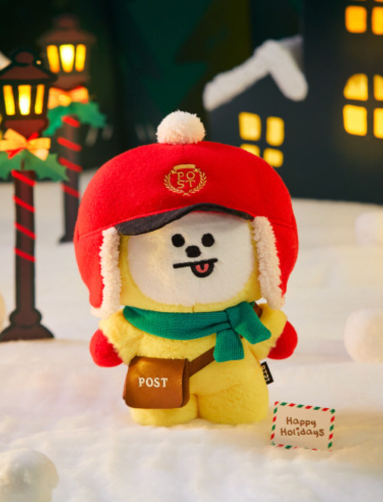 BTS x BT21 2022 Holiday Edition Standing Doll