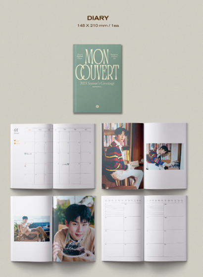 Monsta X 2023 Season's Greetings MON COUVERT - Kpop Omo