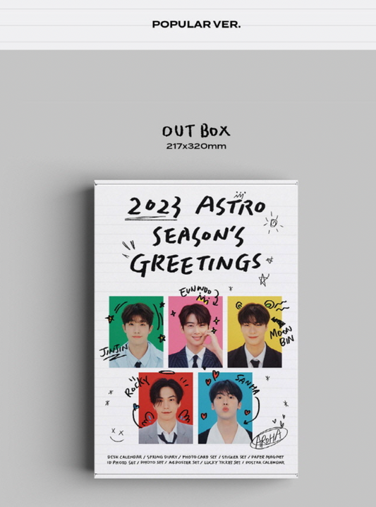 ASTRO 2023 Season's Greetings (Popular Ver) - Kpop Omo