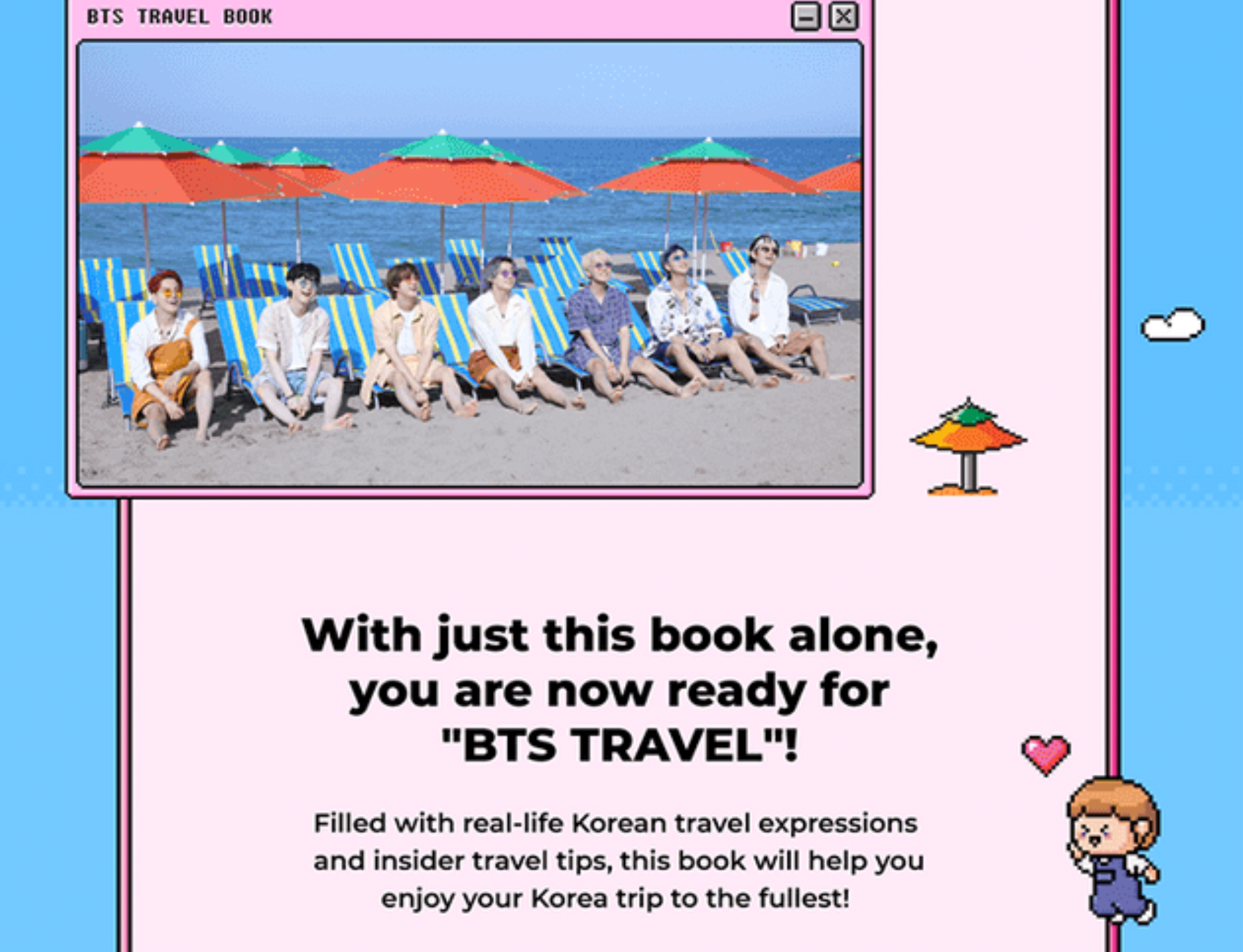 BTS Travel Book - Kpop Omo