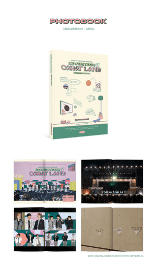 SEVENTEEN - 2022 Seventeen in Caratland Memory Book + DVD Digital Code - Kpop Omo