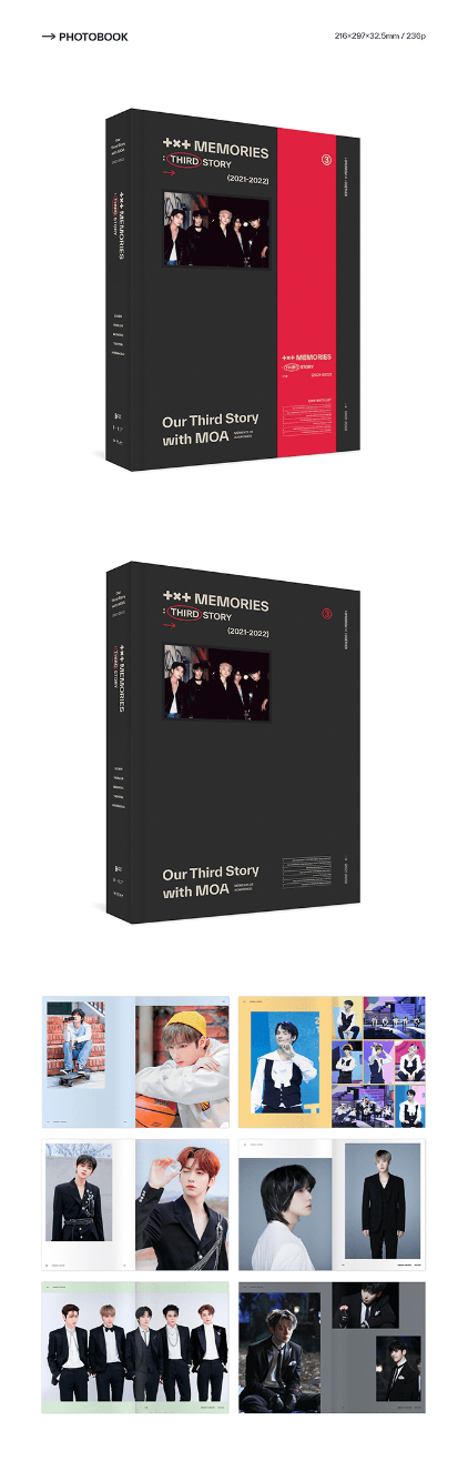 Tomorrow by Together (TXT) - MEMORIES THIRD STORY DVD Digital Code 