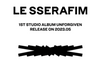 LE SSERAFIM 1st Studio Album - UNFORGIVEN