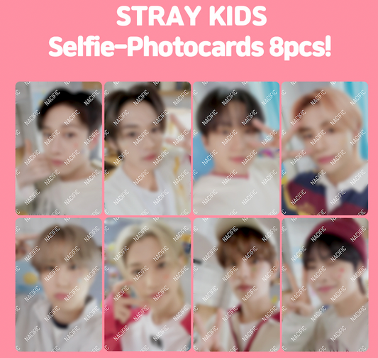 STRAY KIDS x Nacific 8. Jahrestag – Tasty Kitchen (mit OT8 Selfie-Fotokarten)