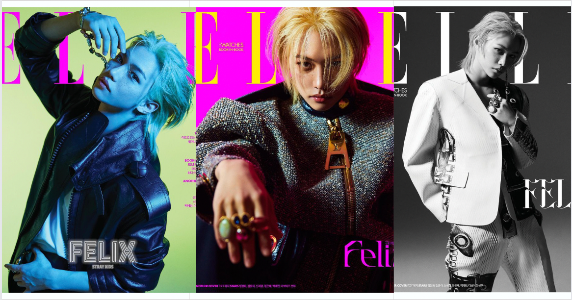 Stray Kids Felix on Elle Korea Magazine (May 2023 Issue) – Kpop Omo