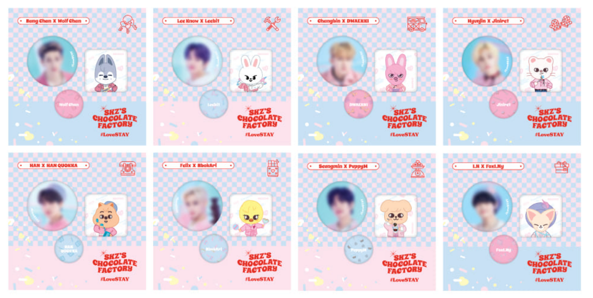 STRAY KIDS SKZ'S CHOCOLATE FACTORY [SKZOO] Merch - Kpop Omo