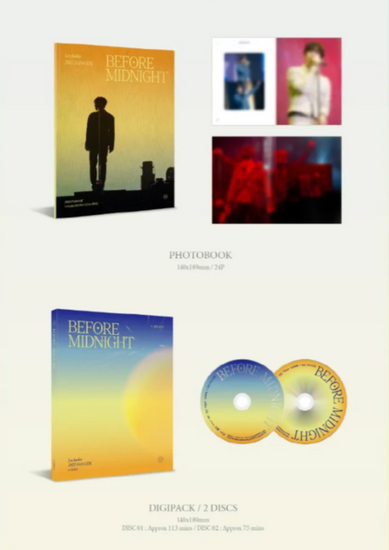 2PM Junho 2022 Fan-Con Blu Ray Edition - Before Midnight - Kpop Omo