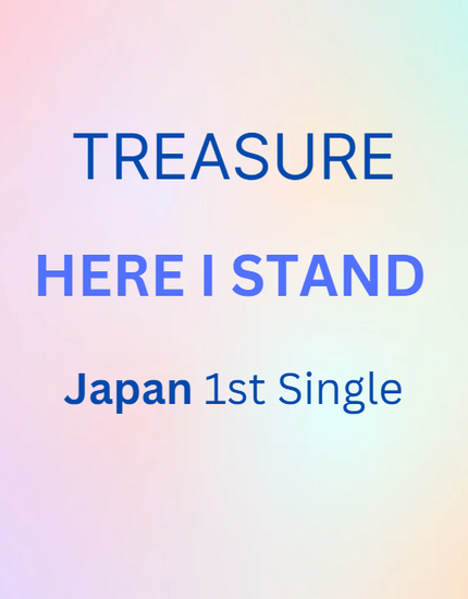 Treasure's Japan 1st Single Album - Here I Stand - Kpop Omo