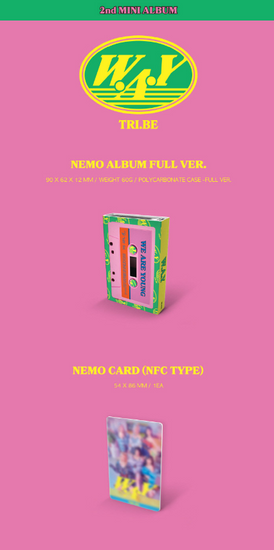 TRI.BE 2nd Mini Album - W.A.Y (Nemo Version) - Kpop Omo